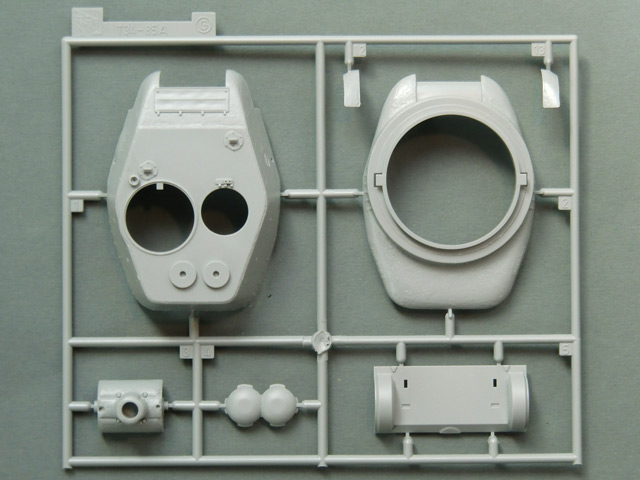 Der Turm des T-34/85 - saubere Gussstruktur :)