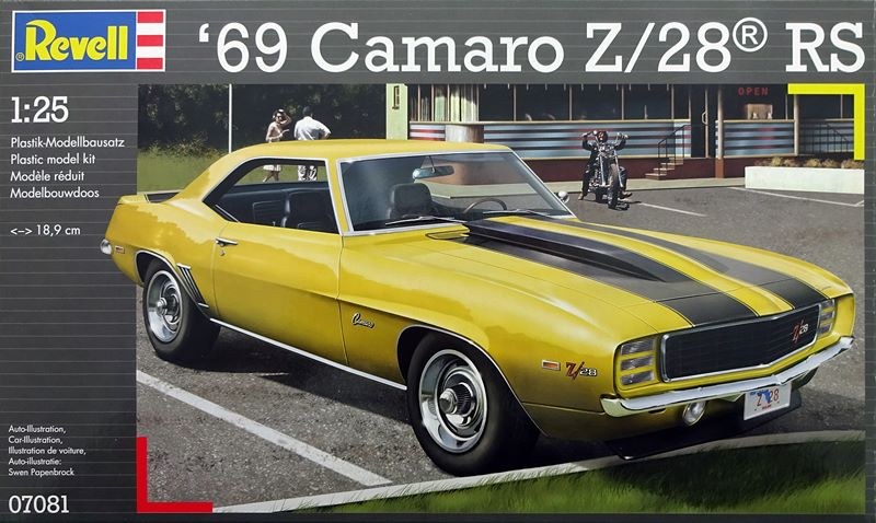 Revell - '69 Camaro Z/28 RS