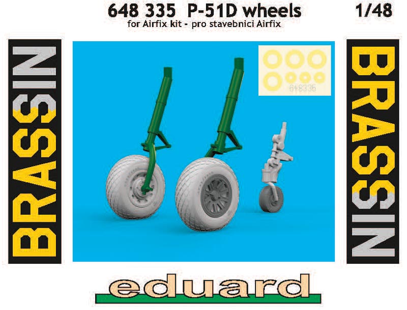 Eduard Brassin - P-51D wheels