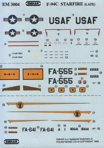 Emhar - F-94C Starfire (Late)