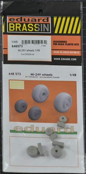 Eduard Brassin - Mi-24V wheels 1/48