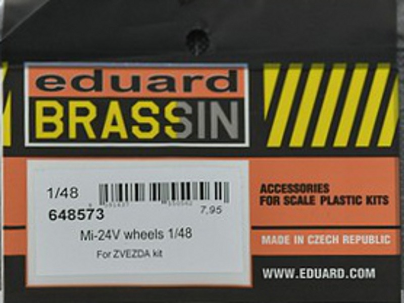 Eduard Brassin - Mi-24V wheels 1/48