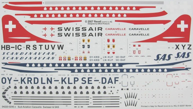 Revell - SE.210 Caravelle