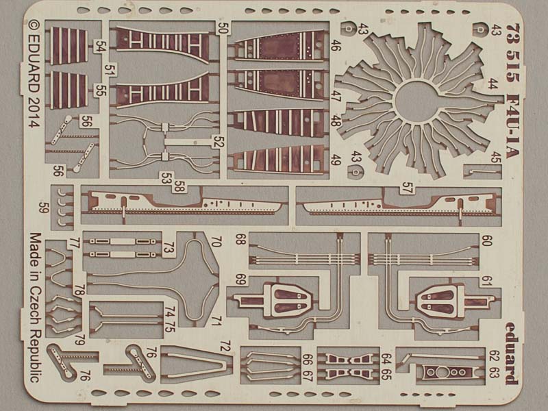 Eduard Ätzteile - F4U-1A Self Adhesive