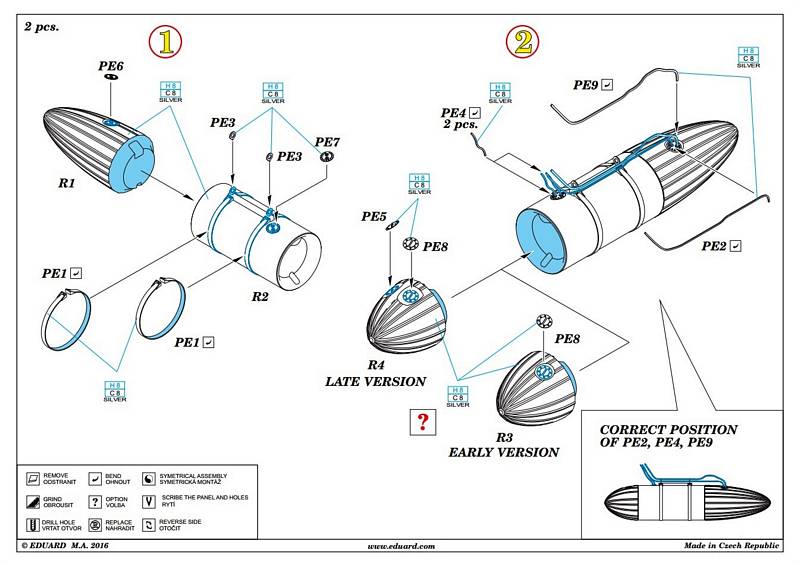 Eduard Brassin - US 108gal paper tanks