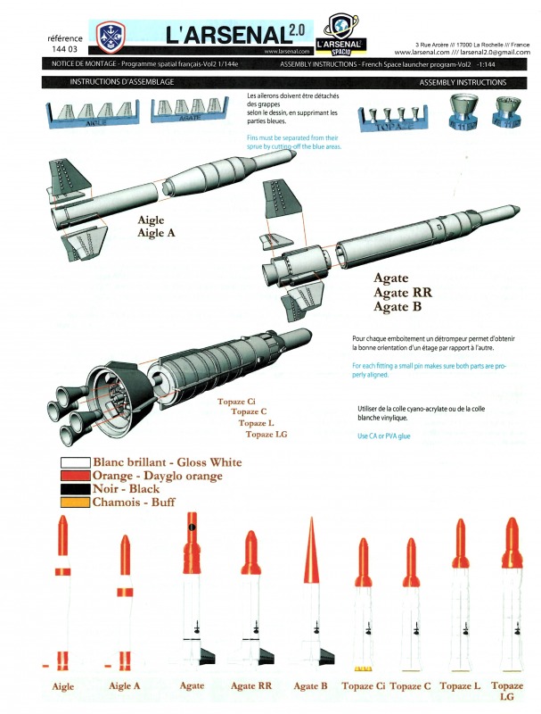 L'Arsenal - French Launchers Volume 2 “SEREB Vehicles 1960-1965”