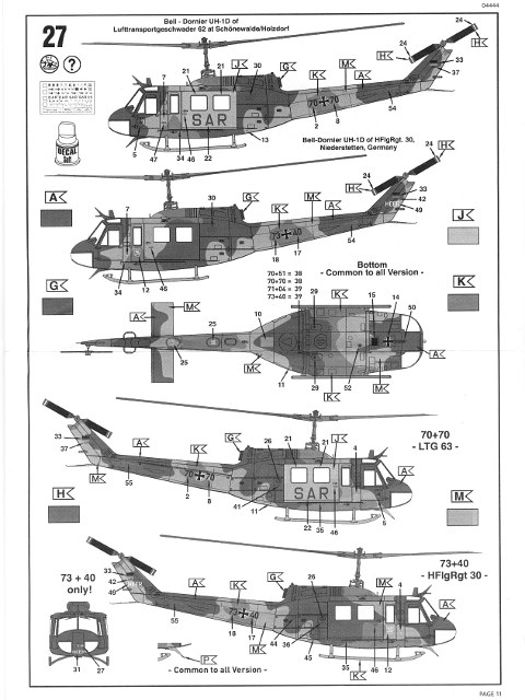 Revell - Bell UH-1D SAR