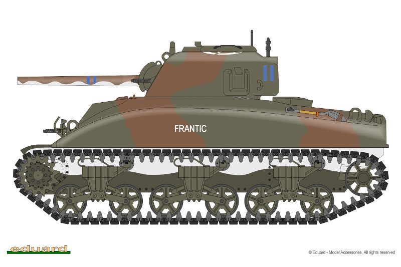 Eduard Bausätze - M4A1 Sherman