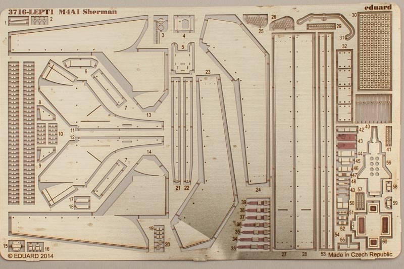 Eduard Bausätze - M4A1 Sherman