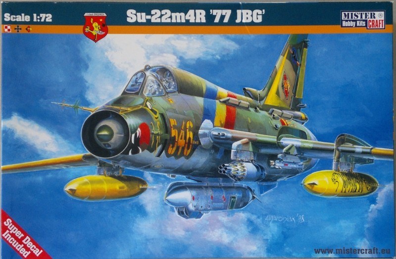 Su-22m4R '77 JBG', Mistercraft Nr. 040123 - Modellversium Kit-Ecke
