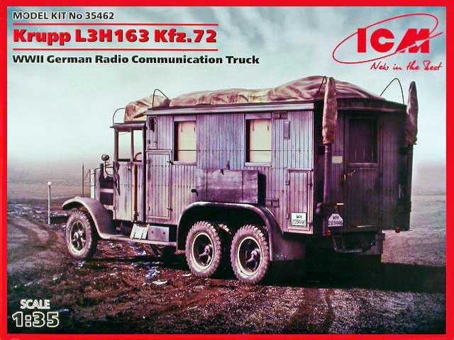 ICM - Krupp L3H163 Kfz.72