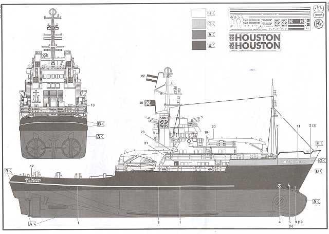 Revell - Tug Boat Smit Houston