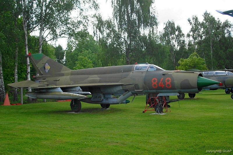 MiG-21bis SAU im Flugplatzmuseum Cottbus