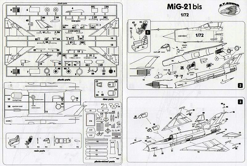 R.V. Aircraft - MiG-21bis "Over Europe"
