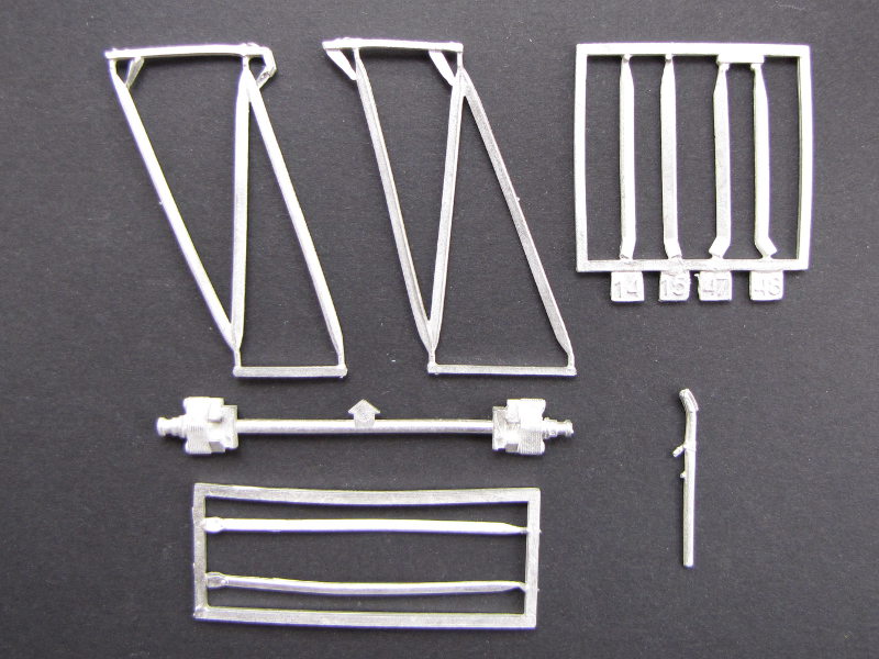 Scale Aircraft Conversions - Fokker D.VII Landing Gear & Struts