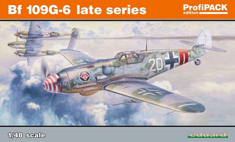 Eduard Bausätze - Bf 109G-6 late series Profipack