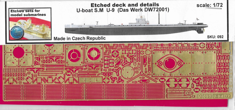 RCsubs - Ätzteile für SM U 9