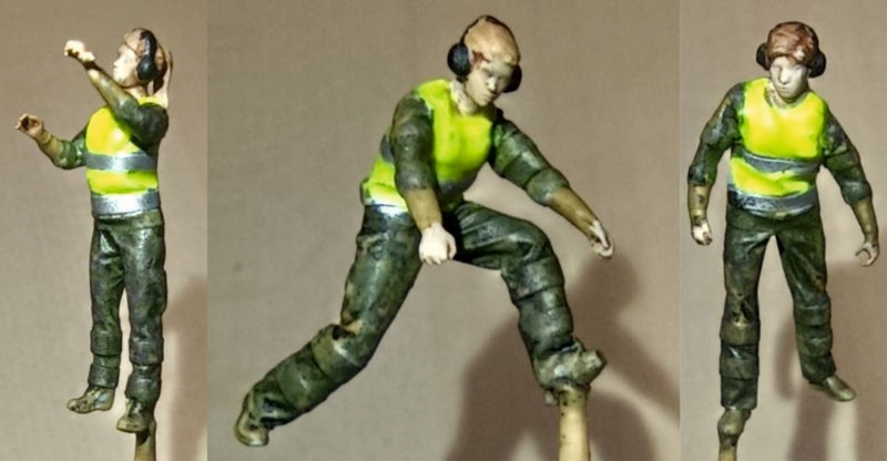 Rocast Scale Model Details - Pushback operations crew B