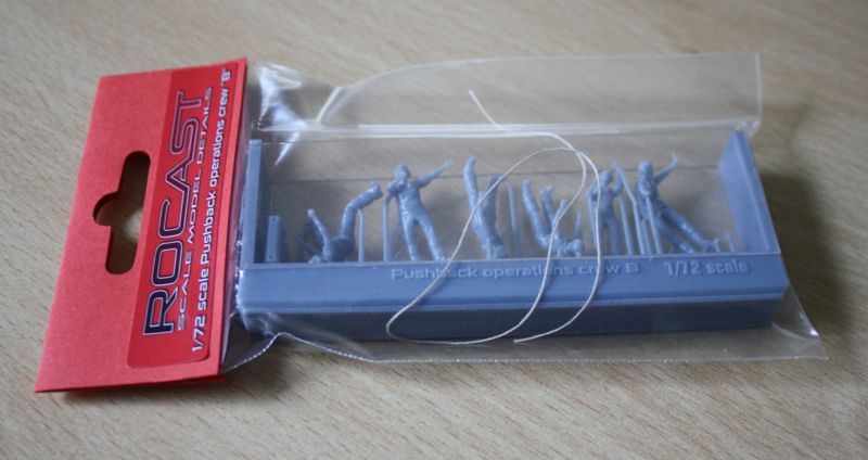 Rocast Scale Model Details - Pushback operations crew B