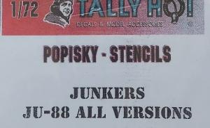: Popsiky – Stencils Junkers Ju 88 all Versions