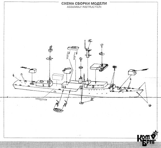 Kombrig - Reis Korfo Frigate Pr.1159T (Koni II)