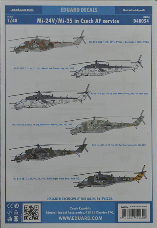 Eduard - Mi-24V/Mi-35 in Czech AF service