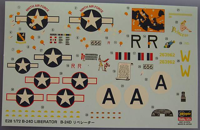 Hasegawa - Consolidated B-24D Liberator