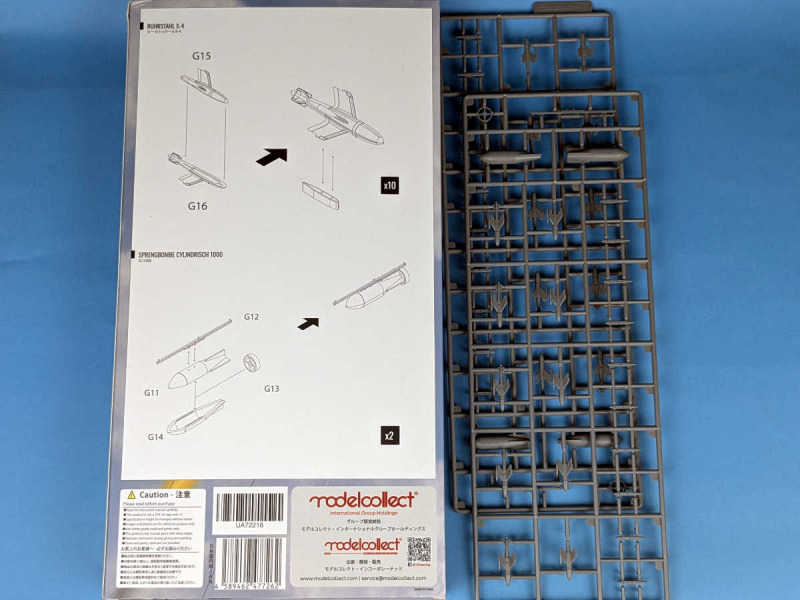 Modelcollect - German Luftwaffe Weapon Set 1