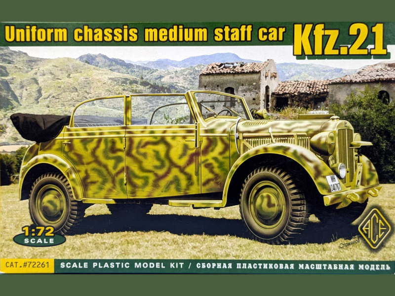 Ace - Kfz.21 Uniform chassis medium staff car