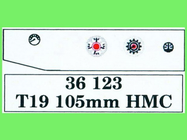 Der Druckbogen mit den Instrumenten für das Armaturenbrett