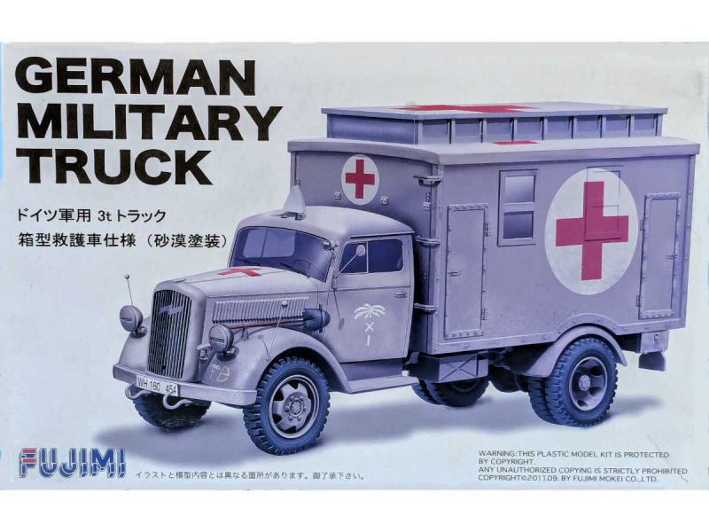 Fujimi - German Military Truck Medical