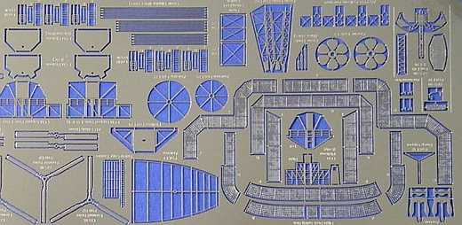 Gold Medal Models - Fotoätzteilesatz USS Tarawa und USS Saipan