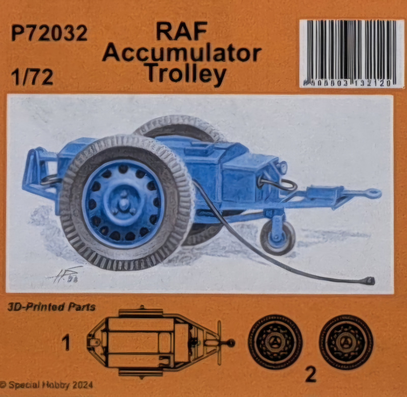 Special Hobby - RAF Accumulator Trolley