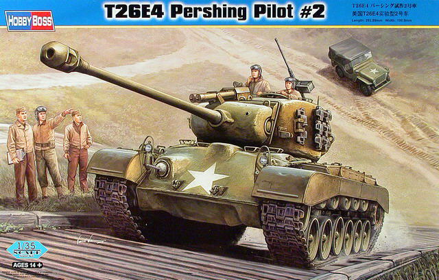 HobbyBoss - T26E4 Pershing Pilot #2