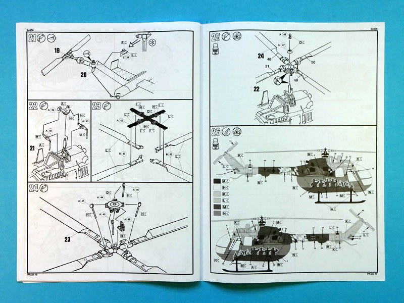 Bauanleitung in üblicher Revell Qualität