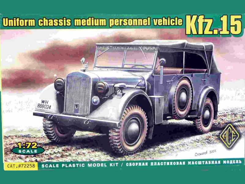 Ace - Kfz. 15 Uniform chassis medium personnel vehicle