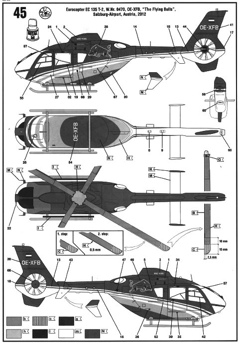 Revell - Eurocopter EC135 The Flying Bulls
