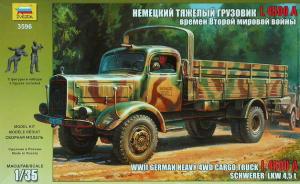 WWII German Heavy 4WD Cargo Truck L 4500 A