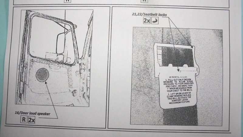 CTM - CZECH TRUCK MODEL - Volvo VN, VNL - Accessories (interior Parts)