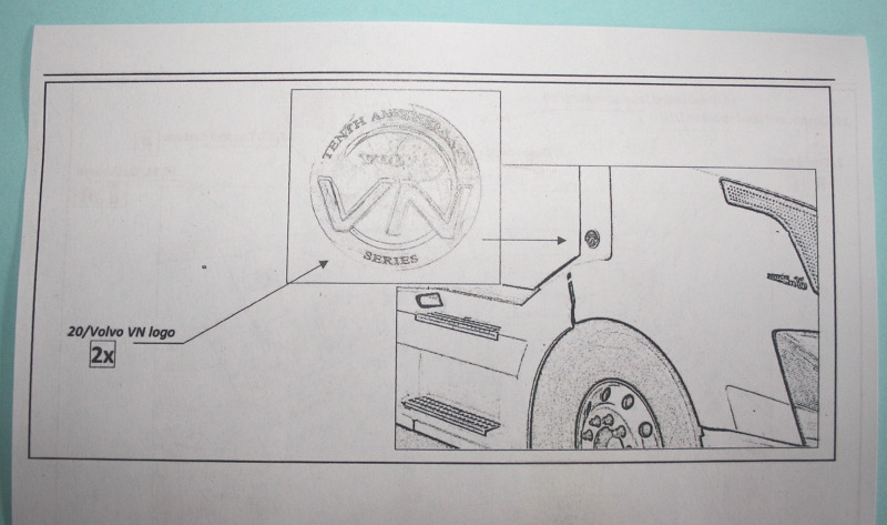 CTM - CZECH TRUCK MODEL - Volvo VN, VNL - Accessories (interior Parts)