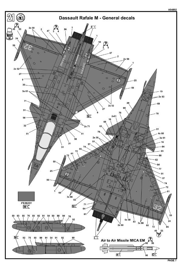 Revell - Dassault Rafale M