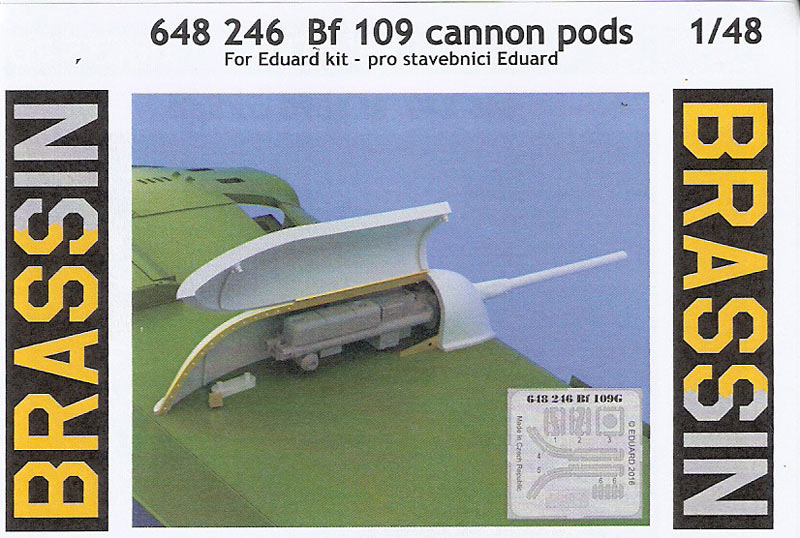 Eduard Brassin - Bf 109 cannon pods