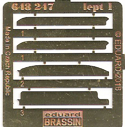 Eduard Brassin - Bf 109G exhaust stacks