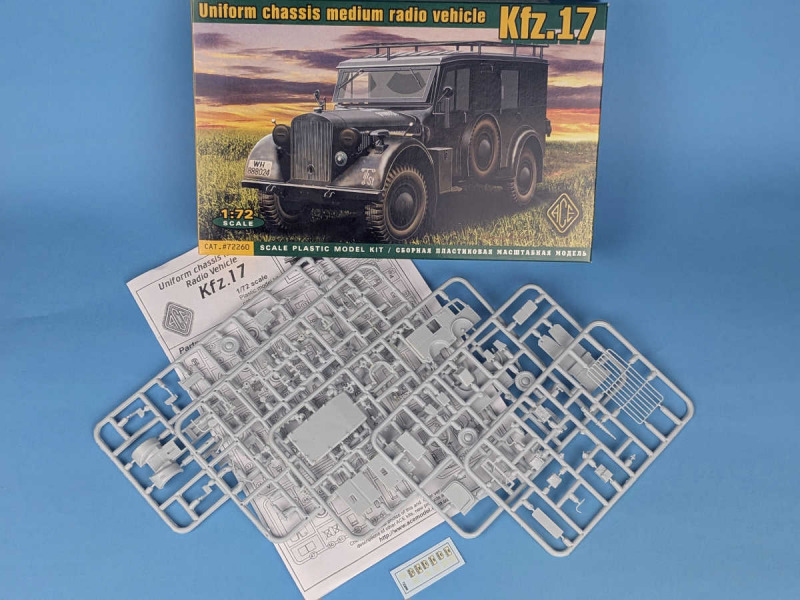 Ace - Kfz.17 Uniform chassis medium radio vehicle