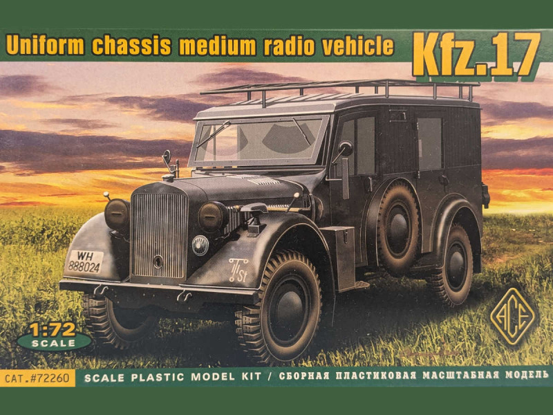 Ace - Kfz.17 Uniform chassis medium radio vehicle
