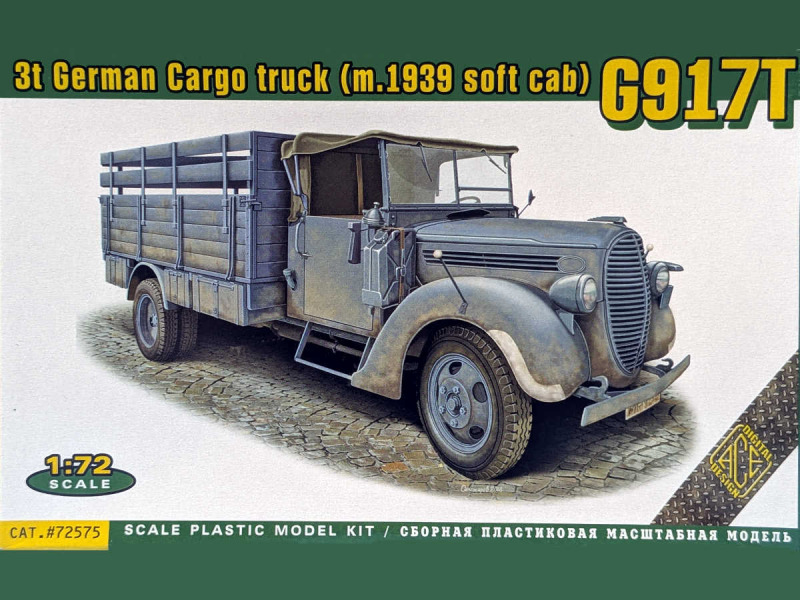Ace - G917T 3t German Cargo truck (m.1939 soft cab)