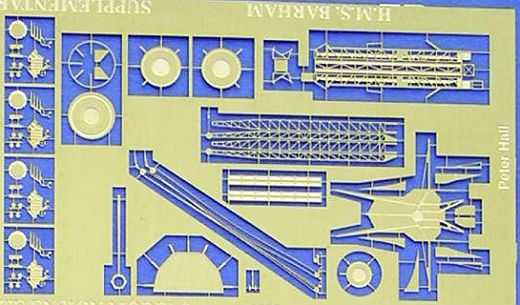 White Ensign Models - Fotoätzteilesatz für Schlachtschiffe der Queen Elizabeth Klasse