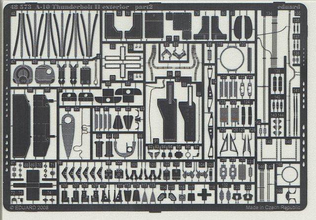 Eduard Ätzteile - A-10 Thunderbolt II Exterior