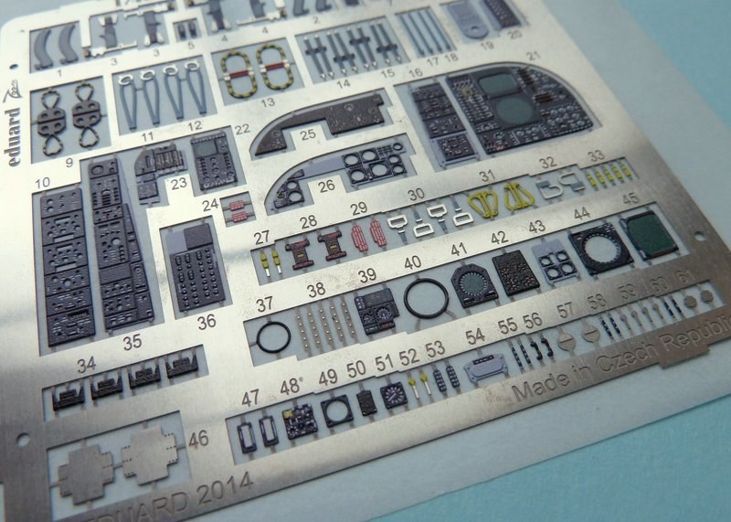 Eduard Ätzteile - A-6E interior S.A.