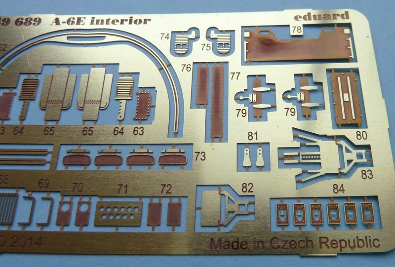 Eduard Ätzteile - A-6E interior S.A.